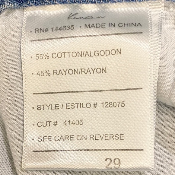 KanCan 29 (US 11) High Rise Ripped Boyfriend Jeans Exclusively For Maurices - Picture 9 of 14